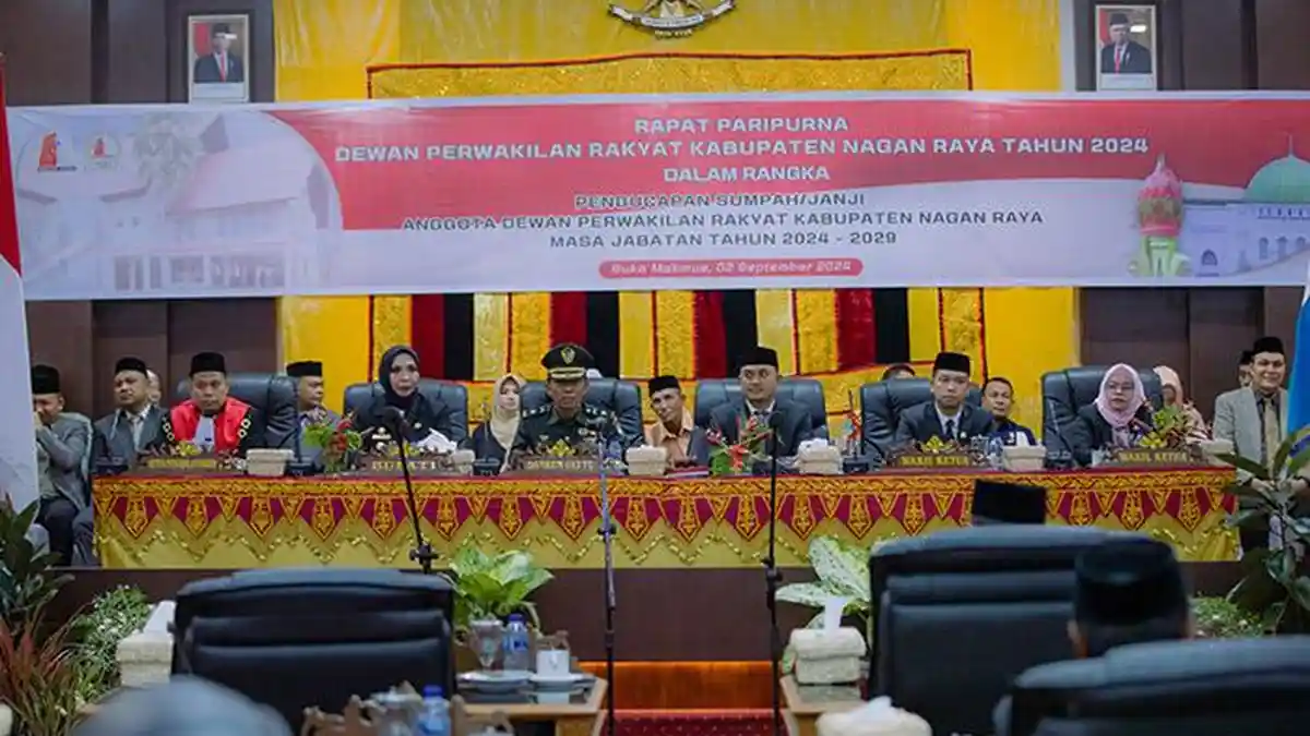 25 Anggota DPRK Nagan Raya Masa Jabatan 2024-2029 Dilantik, Ini Harapan Pj Bupati Fitriany Farhas