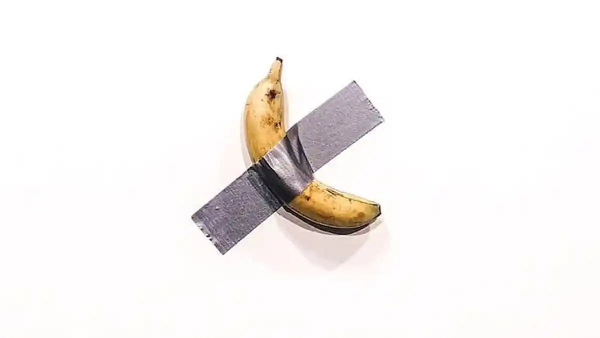 Pisang Dilakban ke Dinding Laku Terjual dengan Harga Rp 1,7 Miliar