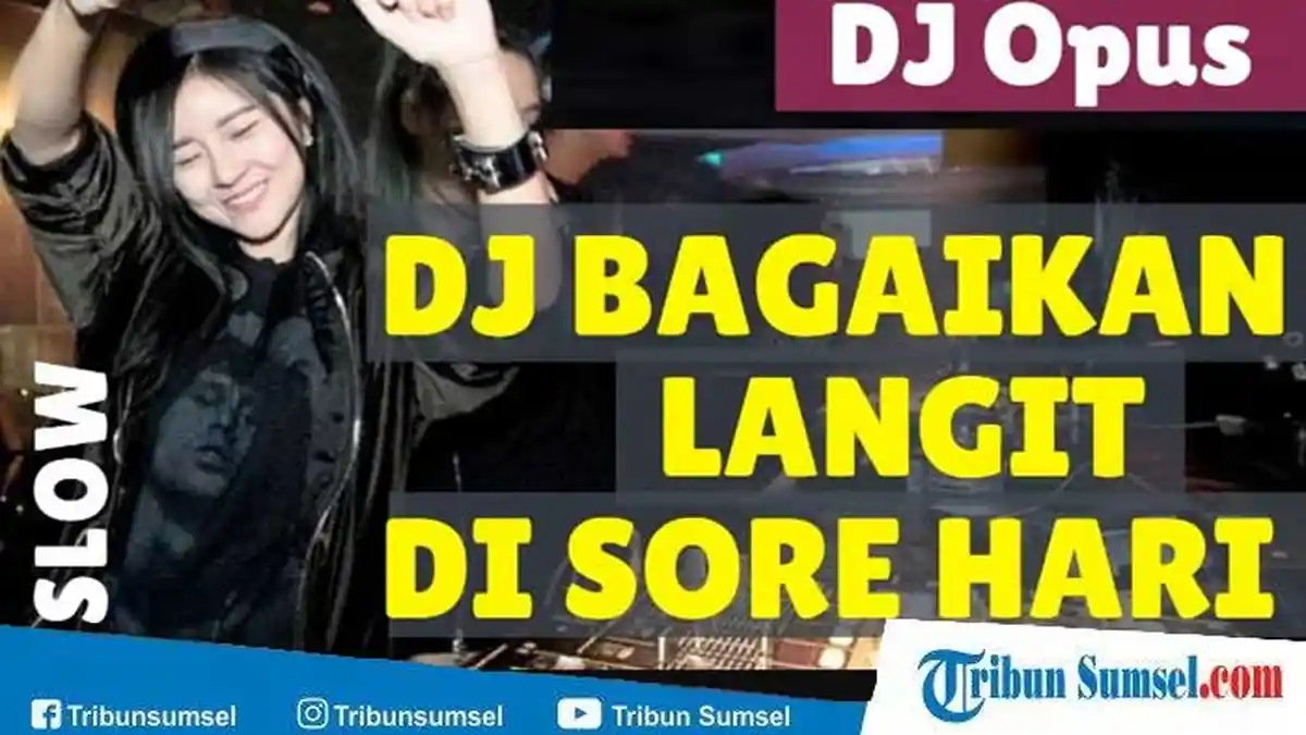 Download (Unduh) Lagu Bagaikan Langit DJ Opus Remix MP3 Dengan Lirik dan Video klipnya