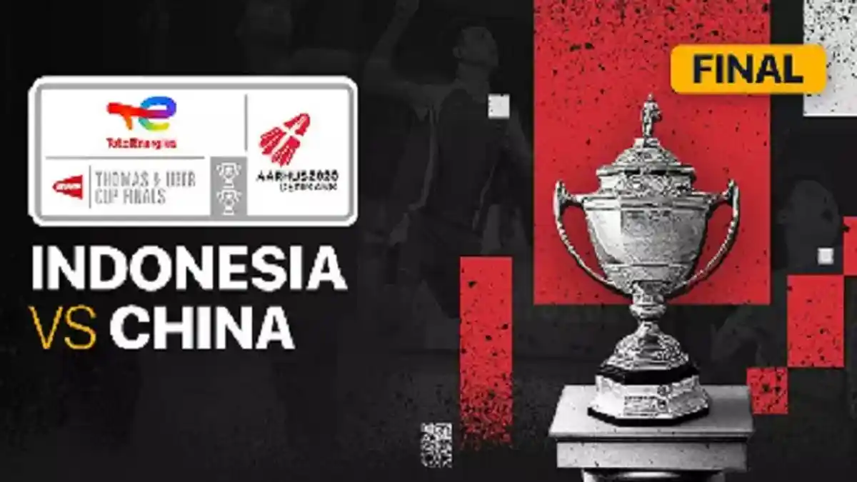 Jadwal Jam Tayang Final Thomas Cup 2021 Live TVRI Hari Ini China vs Indonesia Lengkap Susunan Pemain