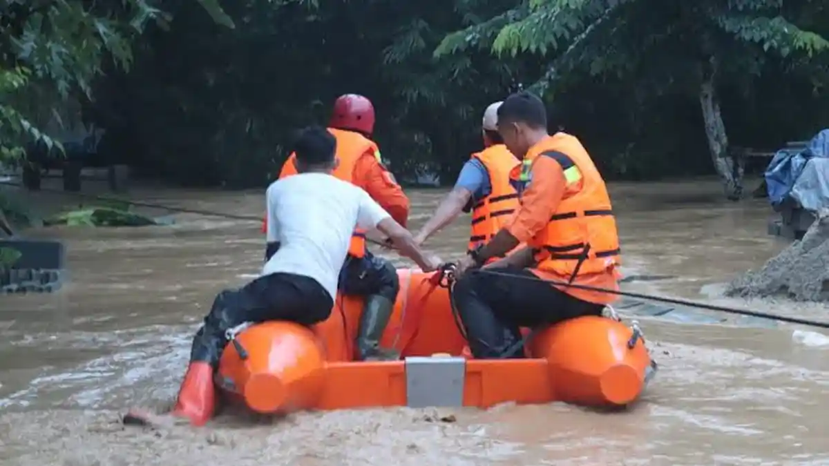 Berikut Titik Lokasi Rawan Banjir dan Longsor di Kabupaten Serang