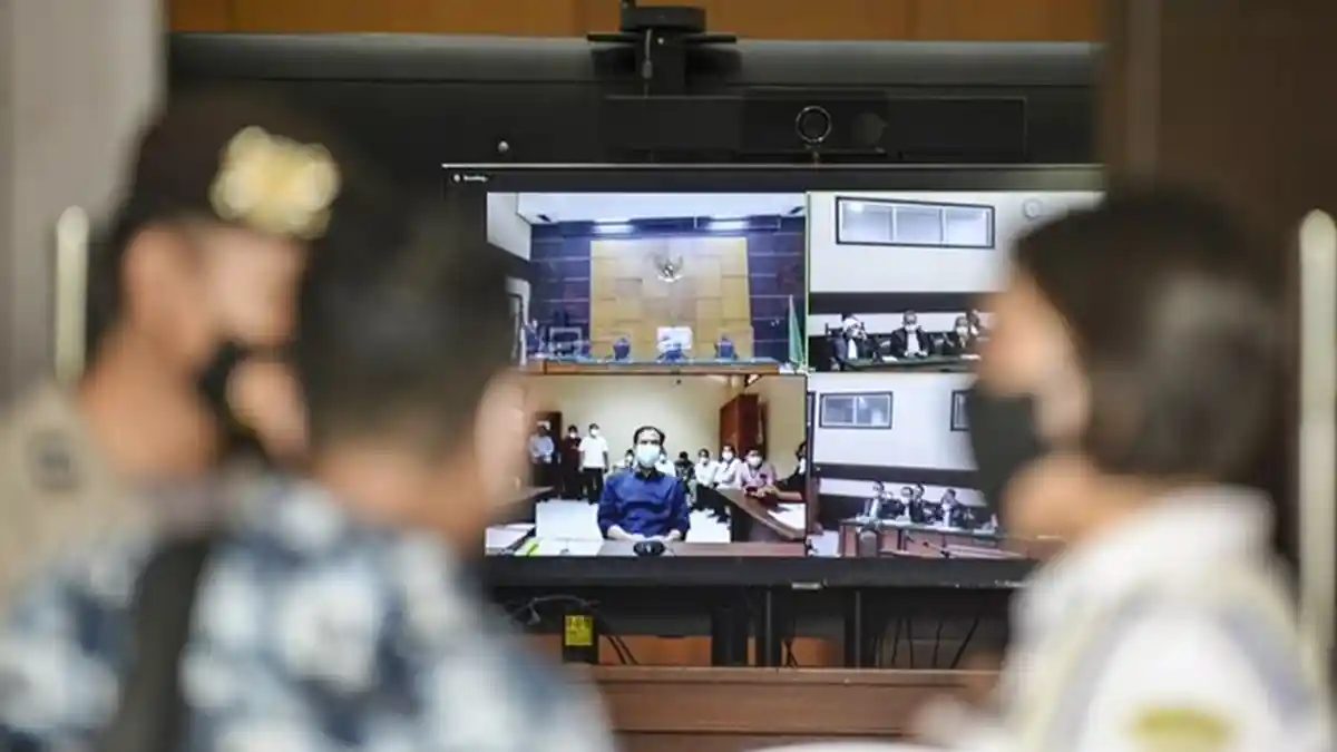 Dihadirkan Jaksa, Saksi Napi Bela Munarman di Sidang, K: 'Jangan Khawatir Saya Bisa Ringankan Abang'