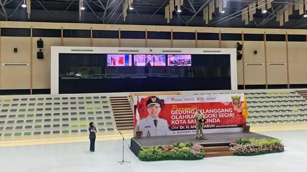 GOR Segiri Samarinda Bebas Asap Rokok, Pemkot Siapkan Smoking Corner di Sisi Kanan Kiri