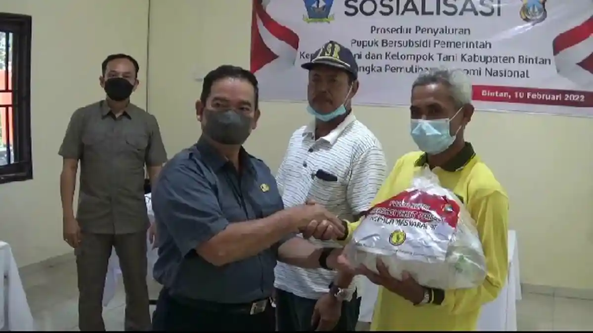 Polisi Datangi Kelompok Petani Pulau Bintan, Bahas Pupuk Subsidi Buat Tahun Ini