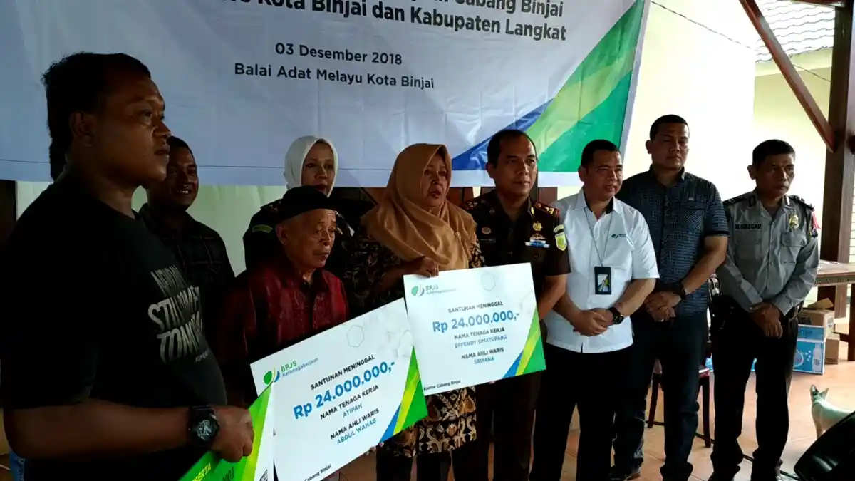 Terima Santunan BPJS Rp 24 Juta, Sriyana Terisak-isak Mengenang Suami yang Telah Tiada
