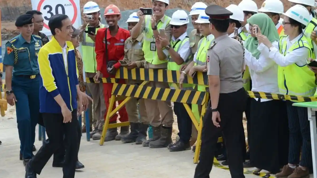 Presiden Targetkan Ruas Tol Balikpapan-Samarinda Selesai Desember 2018