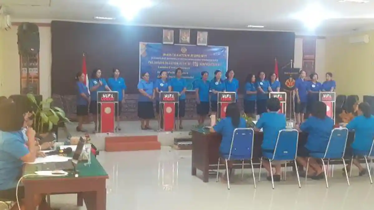 DPC WKRI Katedral Juara Satu Lomba Cerdas Cermat Tingkat DPD WKRI NTT