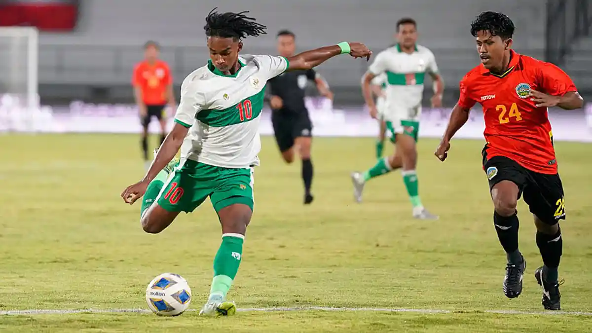 Pratama Arhan dkk Kandaskan Lagi Timnas Timor Leste Dengan Skor 3-0 Pada Laga Kedua