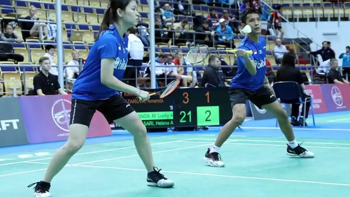 M Lucky Andres Apriyanda/Helena Ayu Puspitasari Masih Perkasa