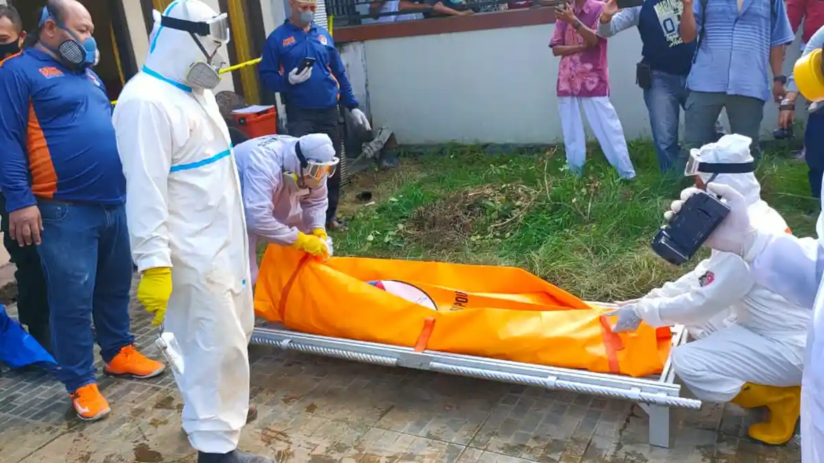 Polsek Samarinda Seberang Pastikan Kerangka Manusia sebagai Penjaga Rumah