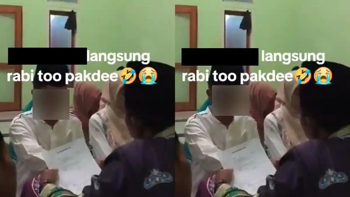 Viral Video Sejoli Siang Hari Digerebek, Malam Hari Langsung Menikah: Ampun Pakdhe