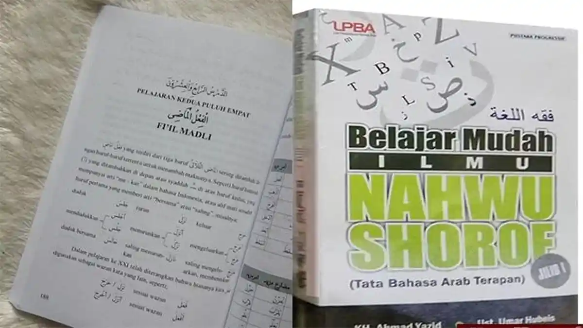 PDF Buku Nahwu Shorof karya Umar Hubeis dan KH Ahmad Yazid