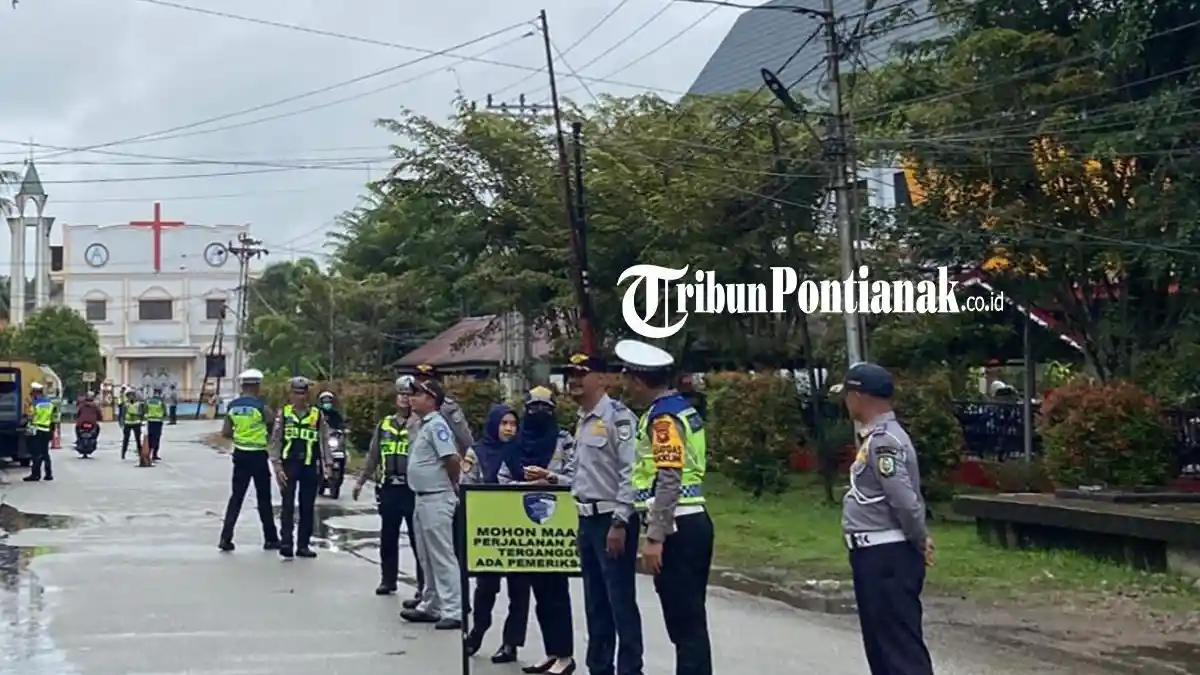 Polres Sanggau dan Stakeholder Laksanakan Ramp Check, Temukan Satu Pengemudi Diduga Positif Narkoba