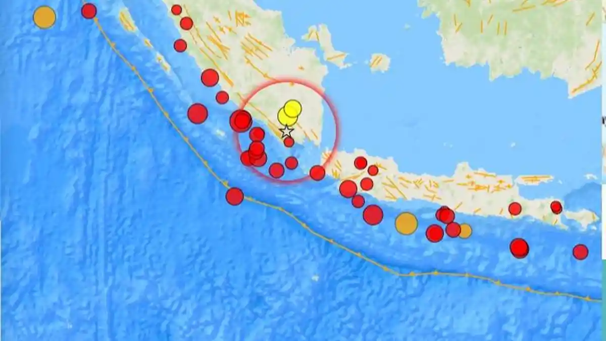Gempa Bumi Terkini SR 3.1 Menguncang Wilayah Kepulauan Sumatra, Indonesia BMKG: Kedalaman 11Km