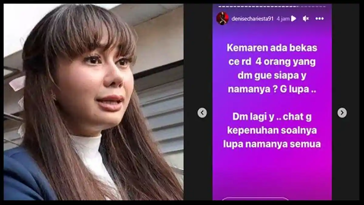 Denise Chariesta Mengaku Dihubungi 4 Cewek yang Pernah Berhubungan dengan RD