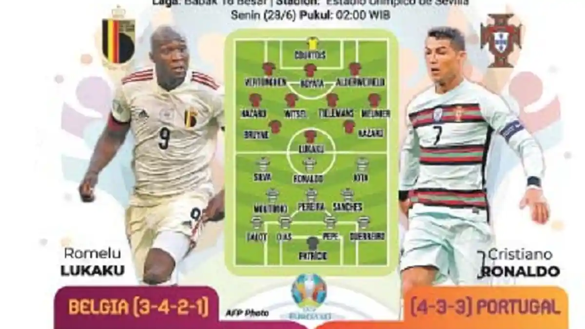 Belgia vs Portugal, Siap Menyerang