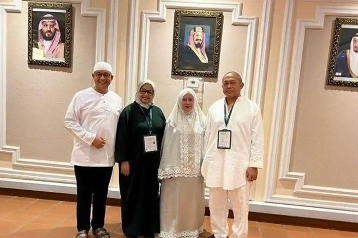 Anies Baswedan dan Puan Saling Mendoakan Saat Bertemu di Mekkah