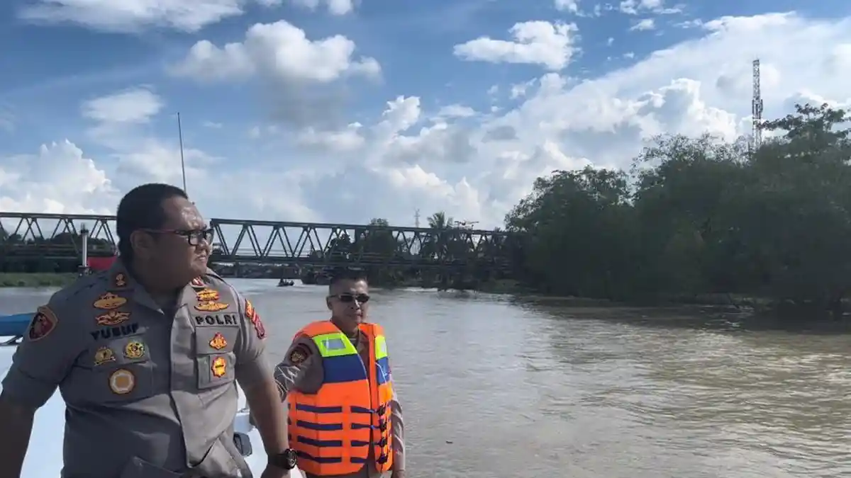 Jelang Nataru, Kapolres Tanjungbalai Patroli Perairan Pastikan Keamanan Pulau Beswesen