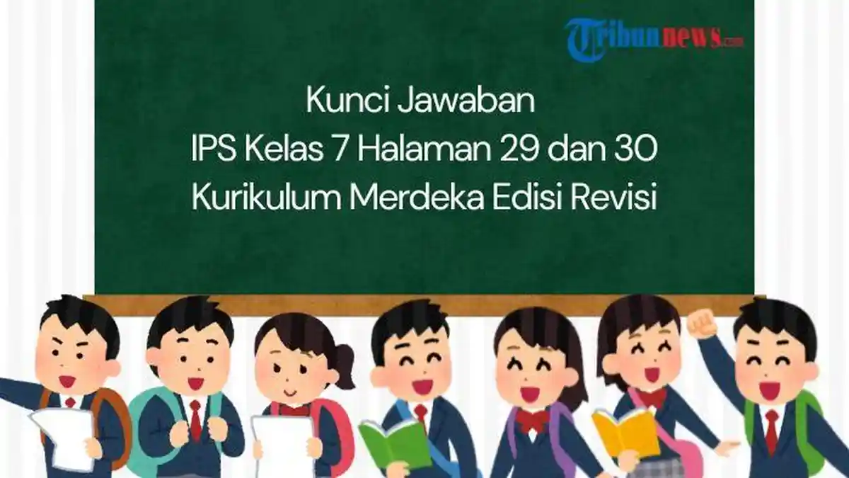 Kunci Jawaban IPS Kelas 7 Halaman 29 30 Kurikulum Merdeka Edisi Revisi, Letak Geografis