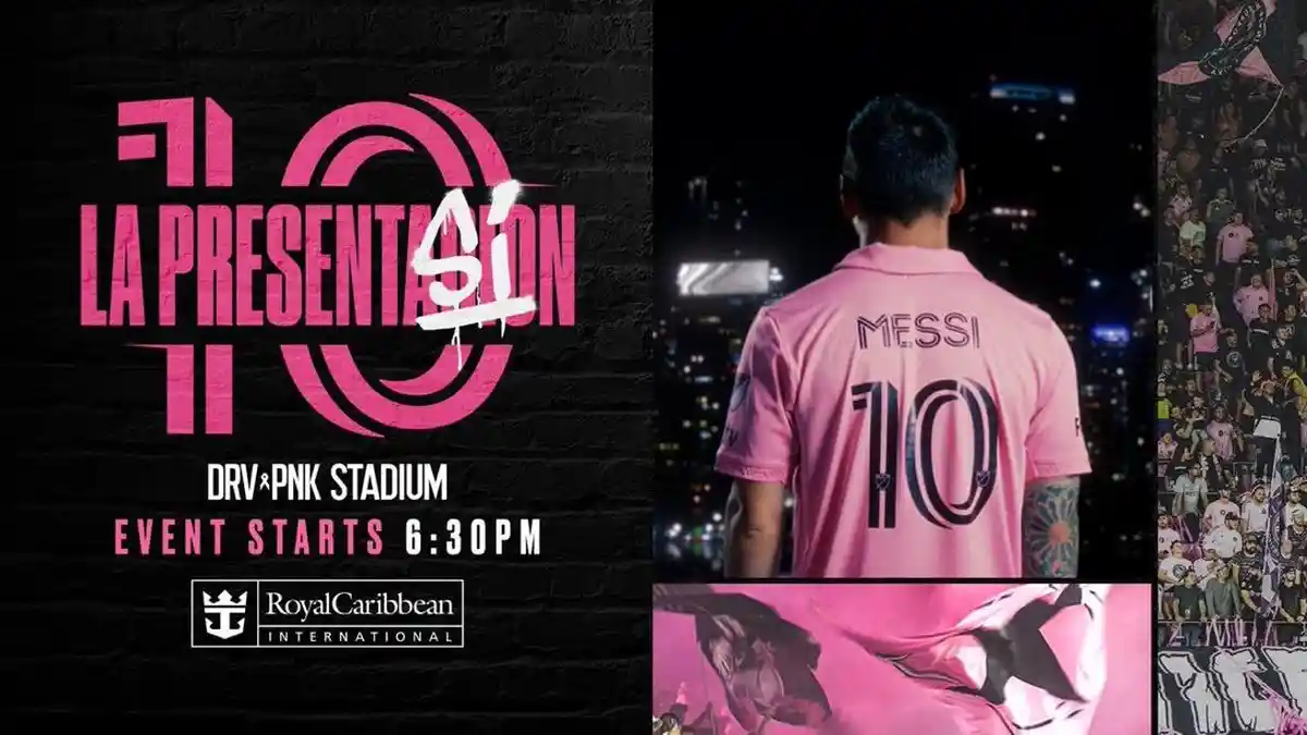 Acara Perkenalan Lionel Messi di Inter Miami Sempat Berantarakan, Hujan Badai Terjadi di Stadion