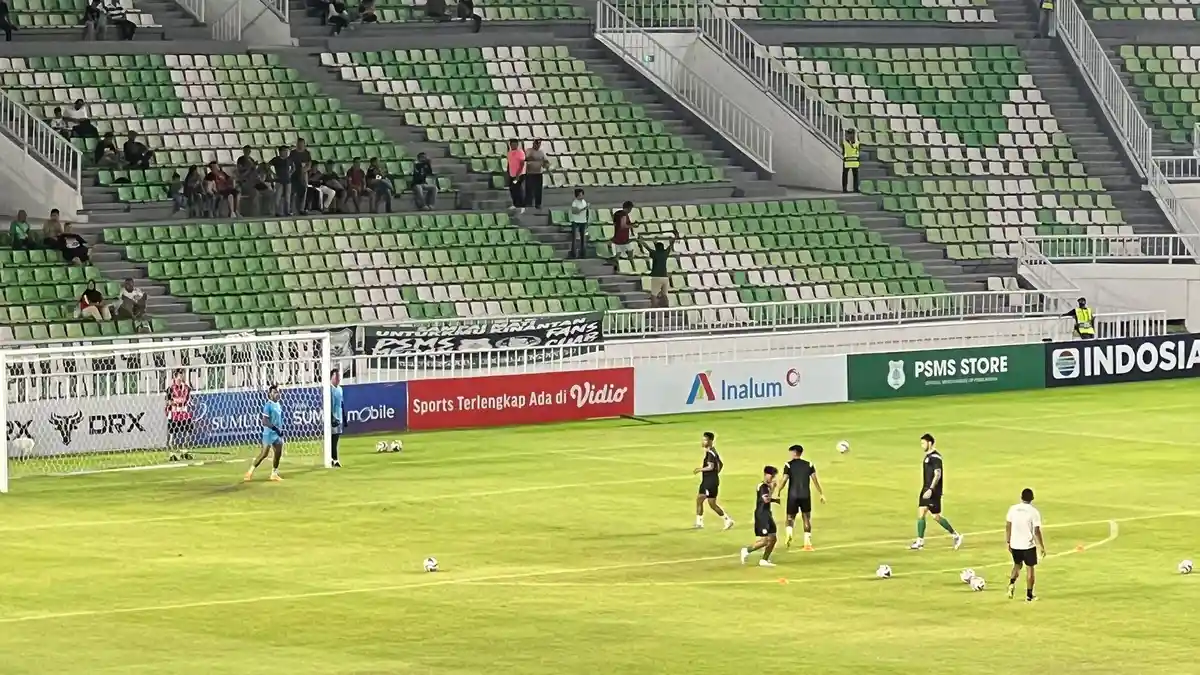 PSMS Medan Tertinggal 0-1 dari Garudayaksa FC di Babak Pertama