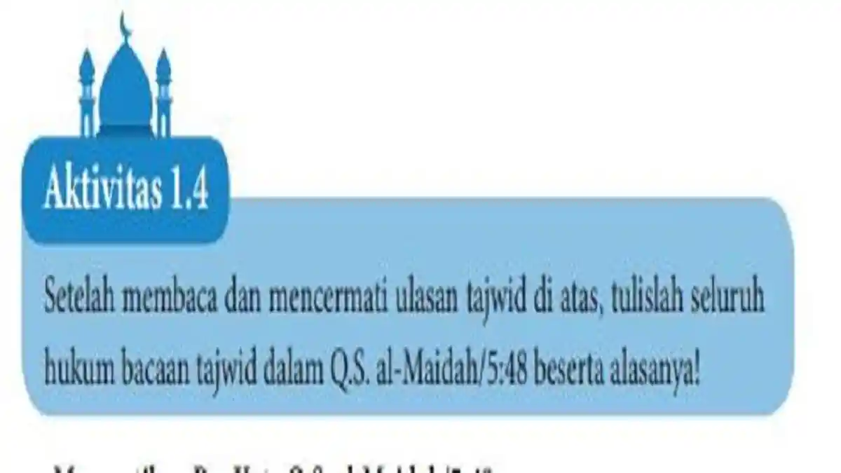 Kunci Jawaban PAI Kelas 10 Halaman 6 Kurikulum Merdeka: Hukum Bacaan ...