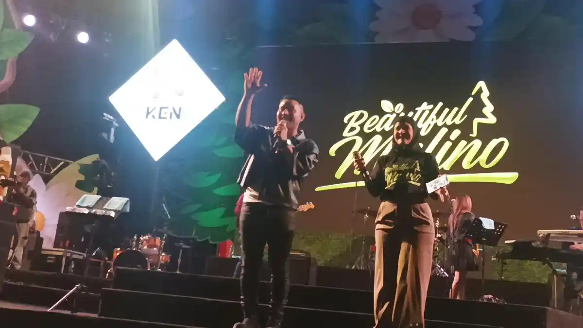 Pecah! Duet Judika dan Priska Istri Bupati Gowa di Panggung Beautiful Malino
