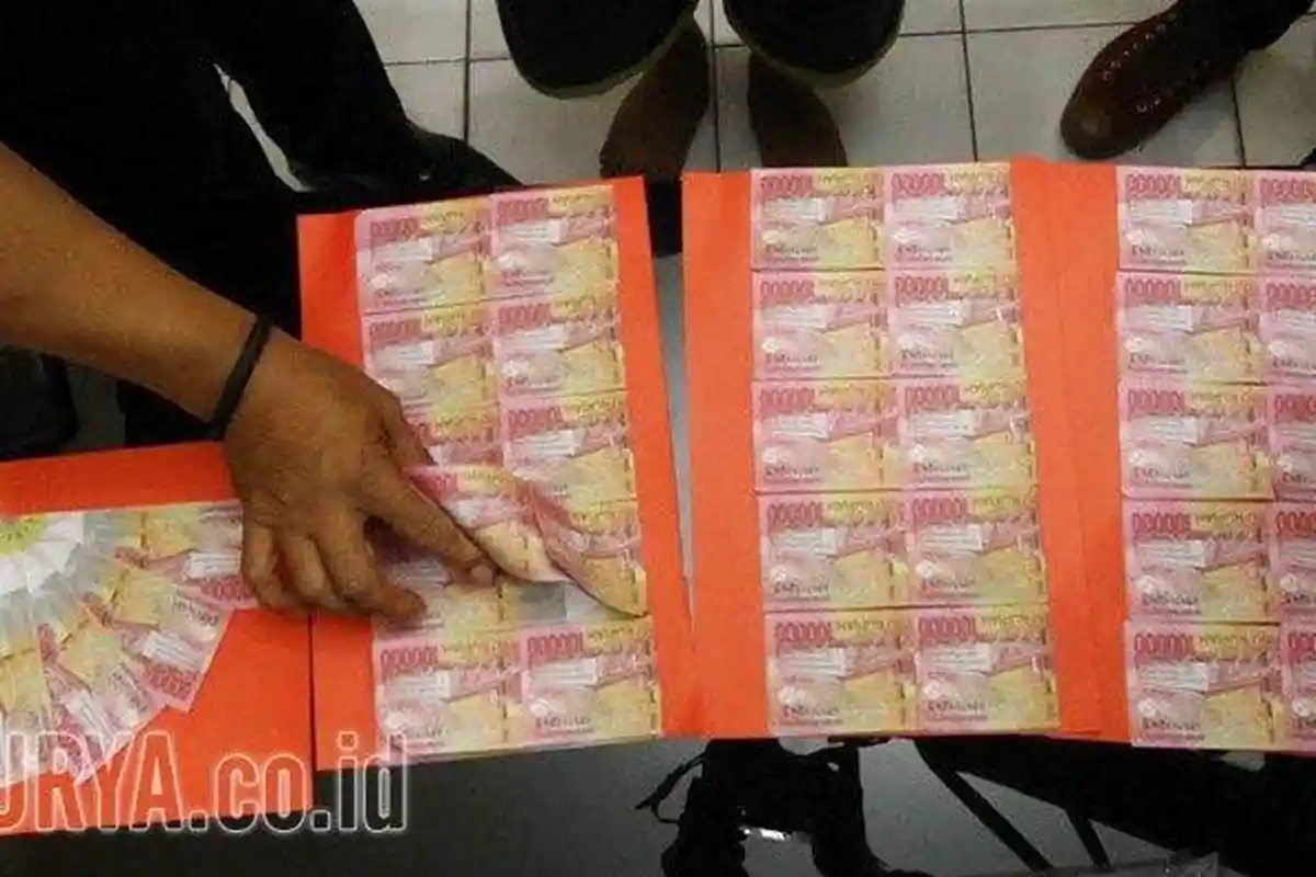 Uang Palsu Beredar di Makassar Senilai Rp 40 Juta, Komplotan Beroperasi Lewat Jejaring Telegram