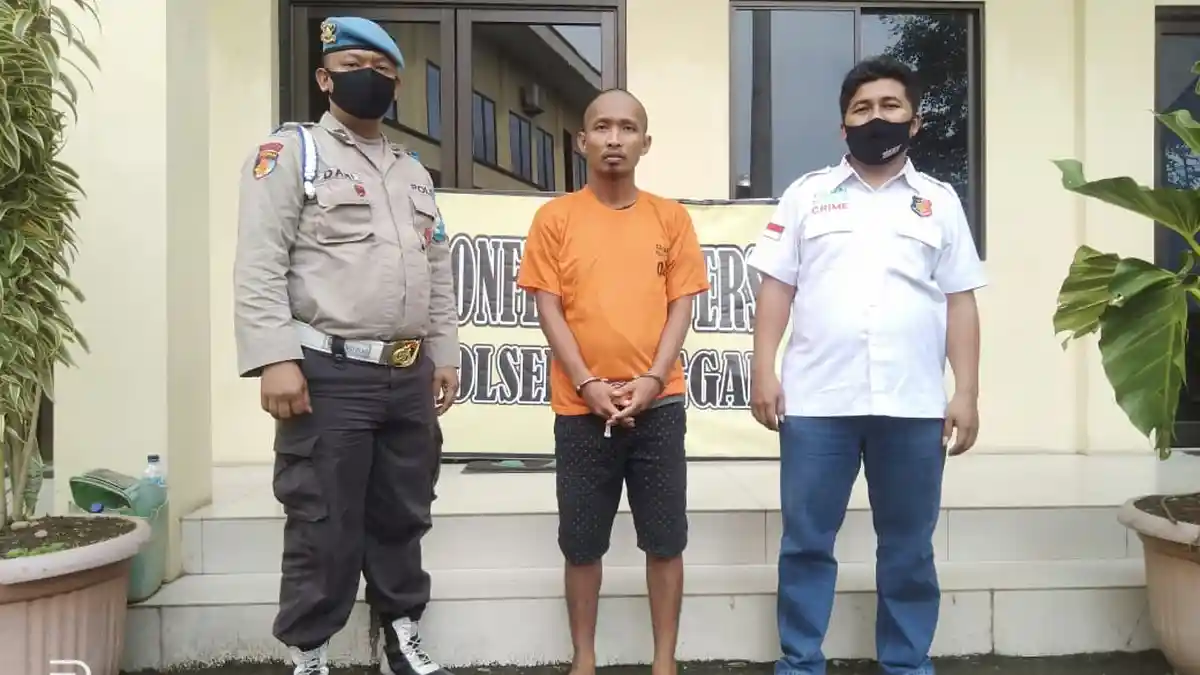 Gerebek Sarang Narkoba di Desa Diski Sunggal, Polisi Tangkap Pengedar Sabu