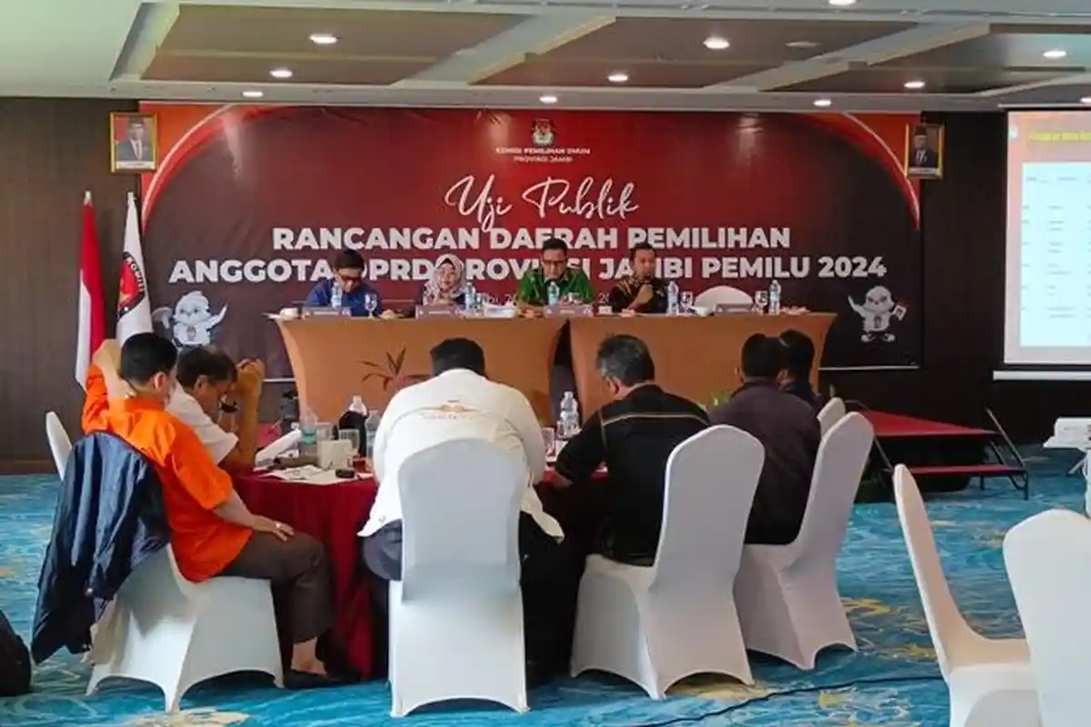 Uji Publik Rancangan Dapil DPRD Provinsi Jambi, Sebagian Ingin Tetap 6 Dapil
