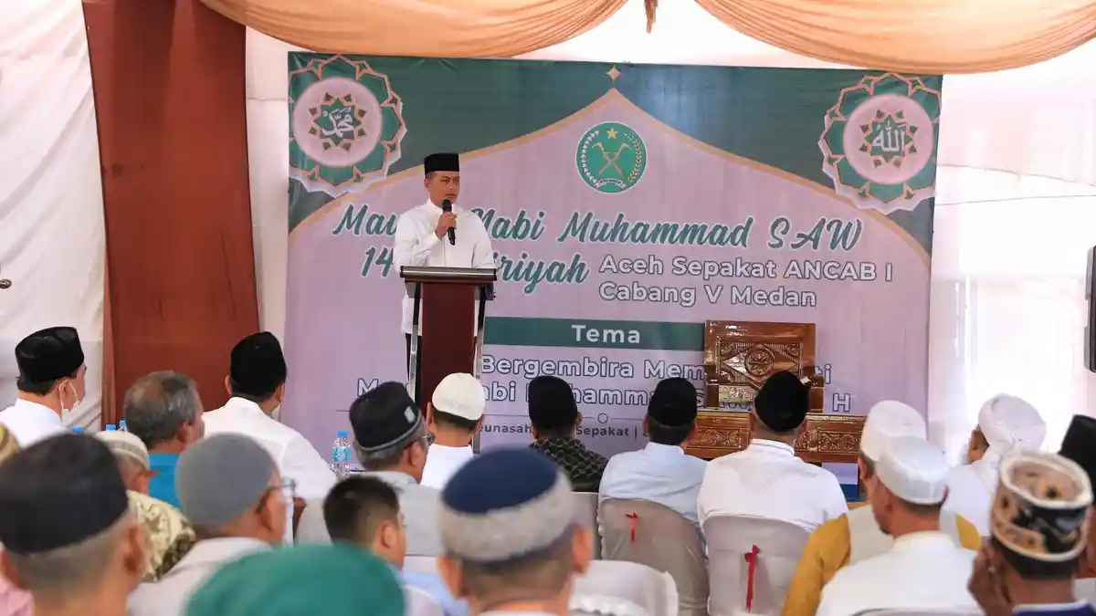 Hadiri Maulid Nabi Muhammad SAW Aceh Sepakat, Wagub Ijeck Kenang Masa Berjuang Saat Pilgub 2018