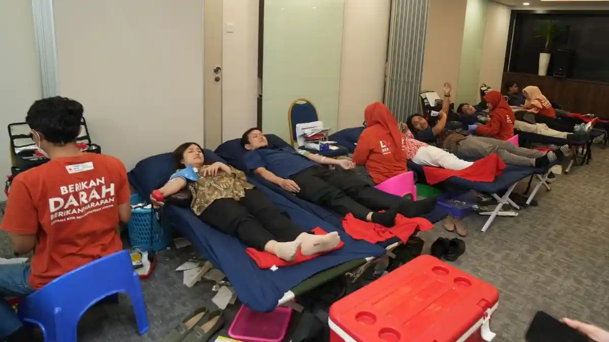 Solidaritas Karyawan PTPN IV PalmCo Mengalir ke Berbagai Daerah Lewat Donor Darah