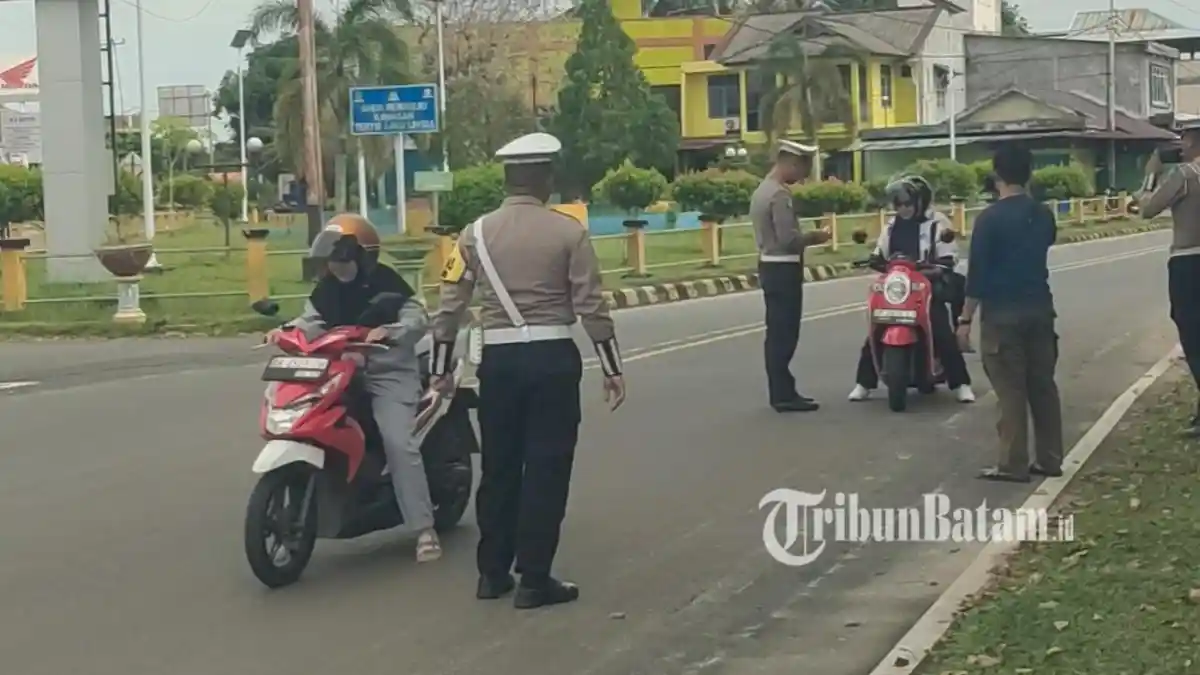 Operasi Zebra Seligi di Lingga Masih Bergulir, Polisi Temukan Pelanggaran Ringan saat Razia