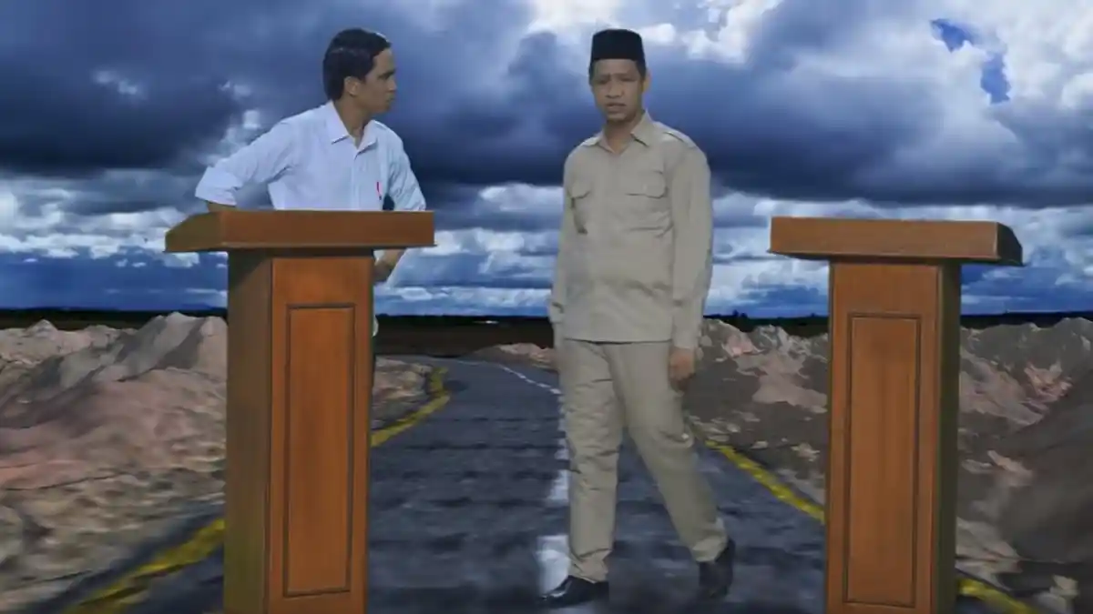 TRIBUNWIKI: Rap Battle Jokowi Vs Prabowo 10 Hari Trending di YouTube, Ini Profil SkinnyIndonesian24