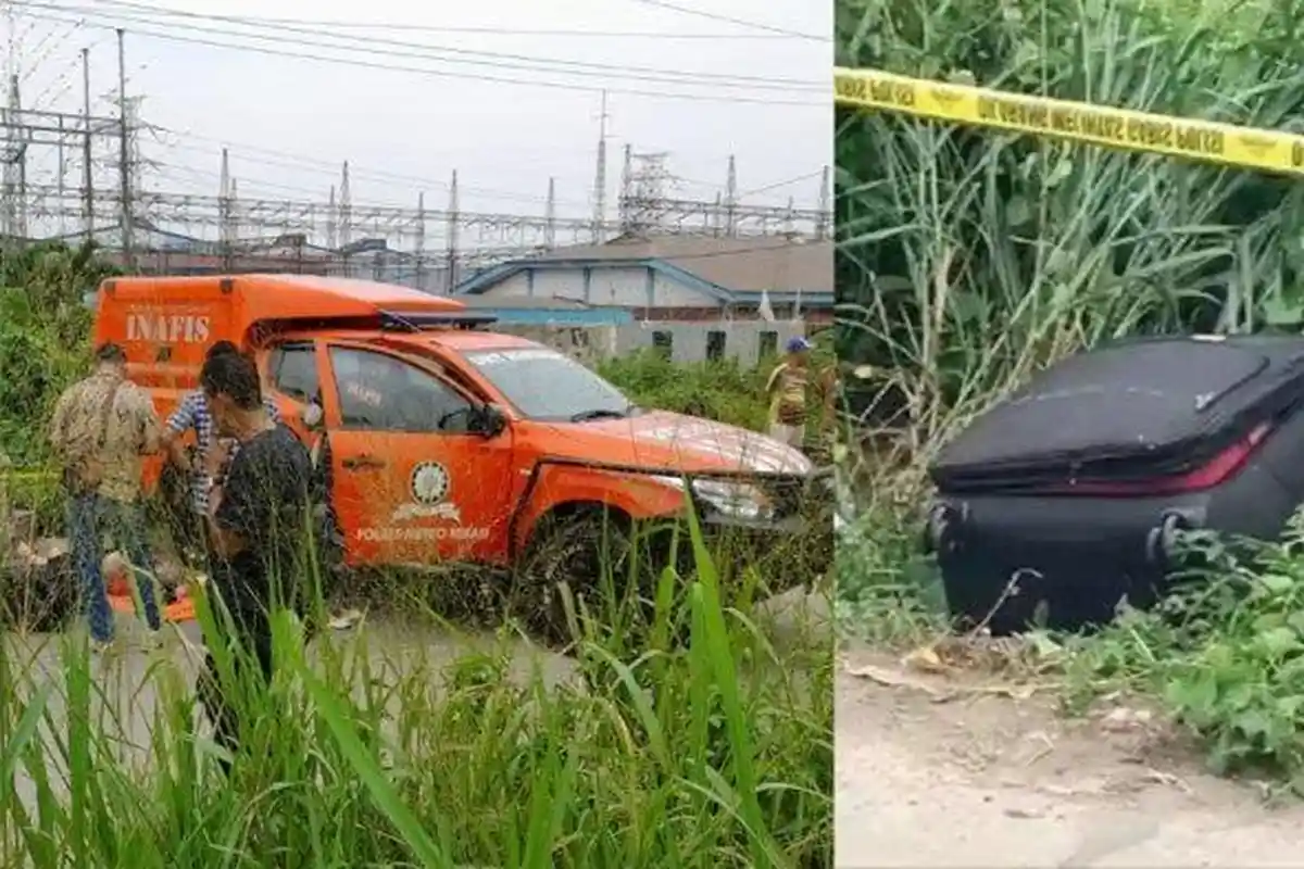 TERKUAK Identitas Mayat Wanita Dalam Koper di Semak-semak Cikarang, Karyawati Sudah Punya 2 Anak