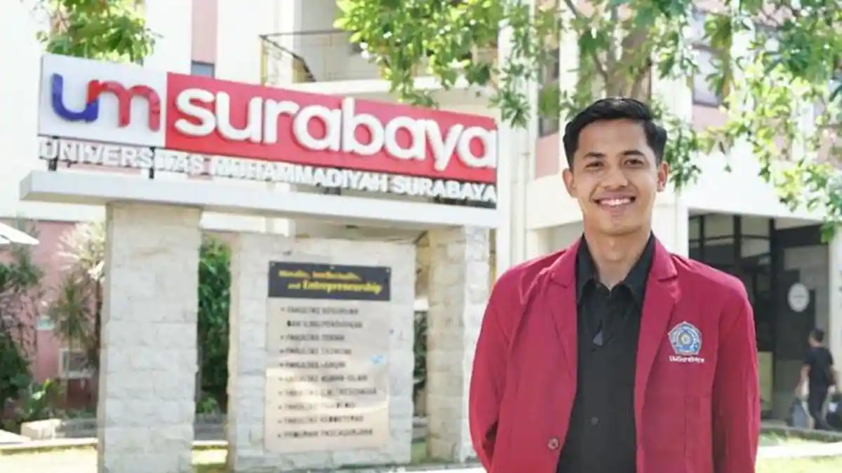 Dapat Beasiswa Atlet, Ikhsan Zikrak Pemain Timnas U-23 Daftar Kuliah di UM Surabaya