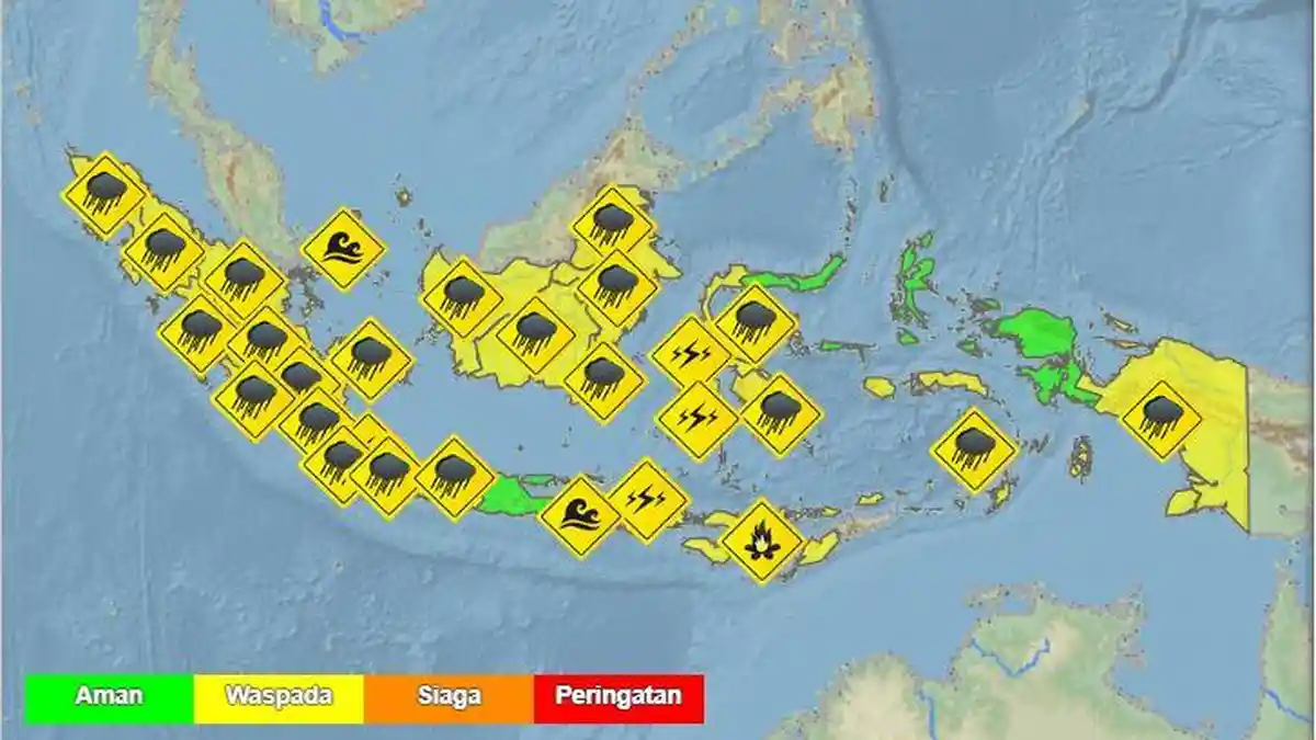 Info BMKG: Peringatan Dini Sabtu 7 November 2020, Waspadai Cuaca Ekstrem di Sejumlah Wilayah