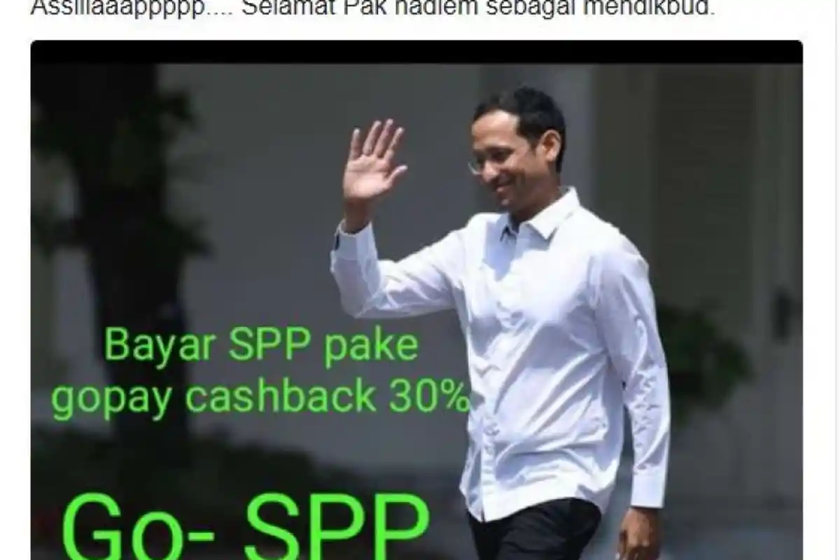 Dulu Jadi Guyonan Setelah Nadiem Makarim Jadi Menteri, Bayar SPP Pakai GoPay Kini Jadi Kenyataan