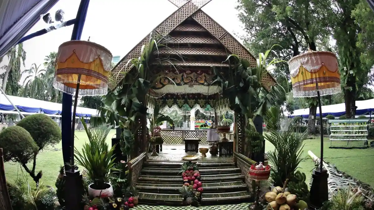 FOTO: Persiapan Acara Siraman Putra Bungsu Gubernur Sulsel Nurdin Abdullah di Rujab - 0912019_glad_nikah.jpg