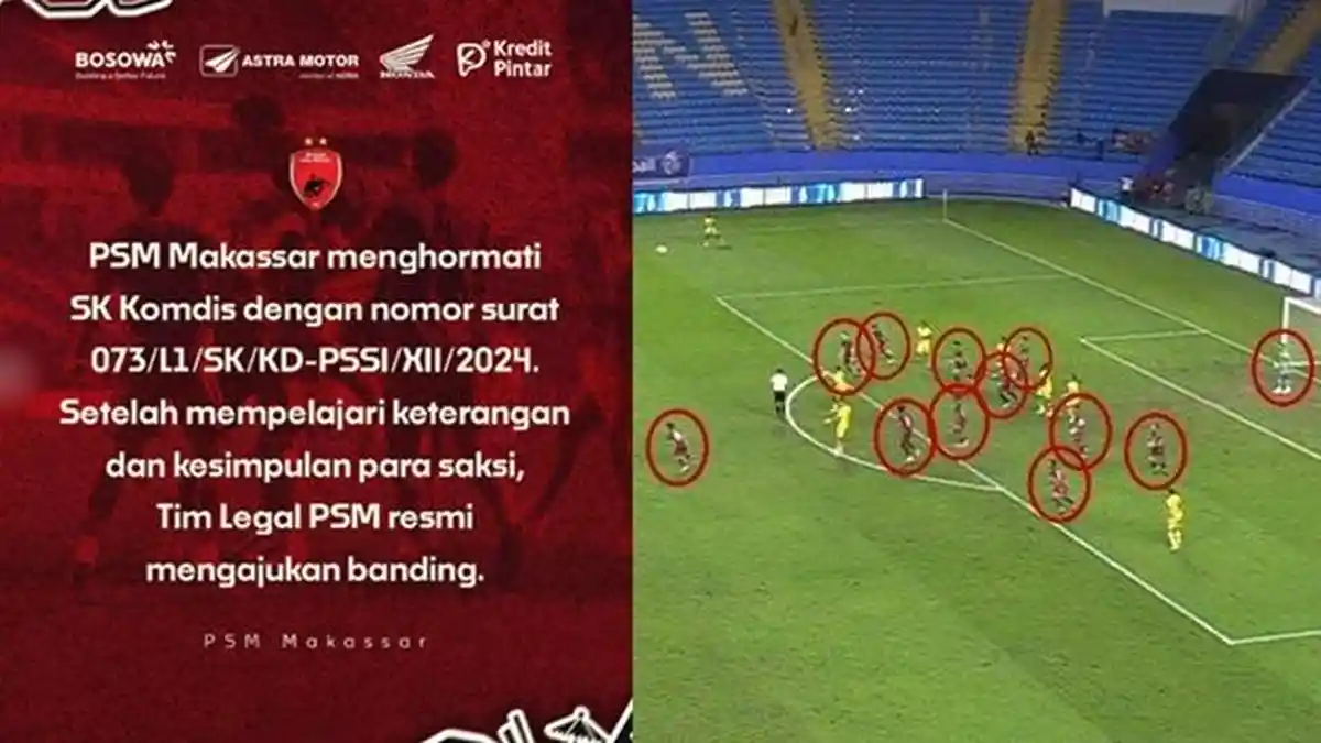 Update PSM Makassar Hari Ini Usai Kena Sanksi Pengurangan Poin di Liga ...
