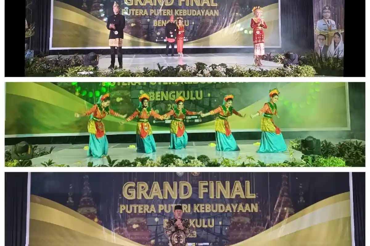 Terselenggara dengan Meriah! Berikut Daftar Pemenang Putera Puteri Kebudayaan Bengkulu 2023
