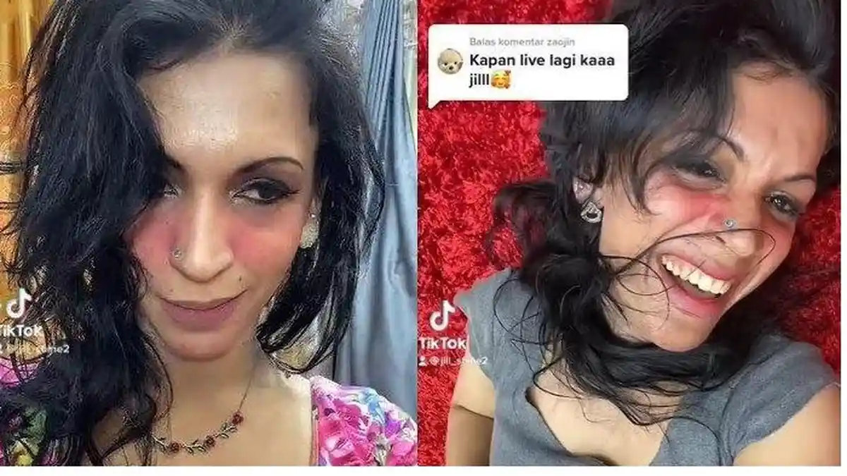 SOSOK Jill Shine, Viral di TikTok Saat Jualan Gorden, Live 5 Jam Setiap Hari dengan Logat Uniknya