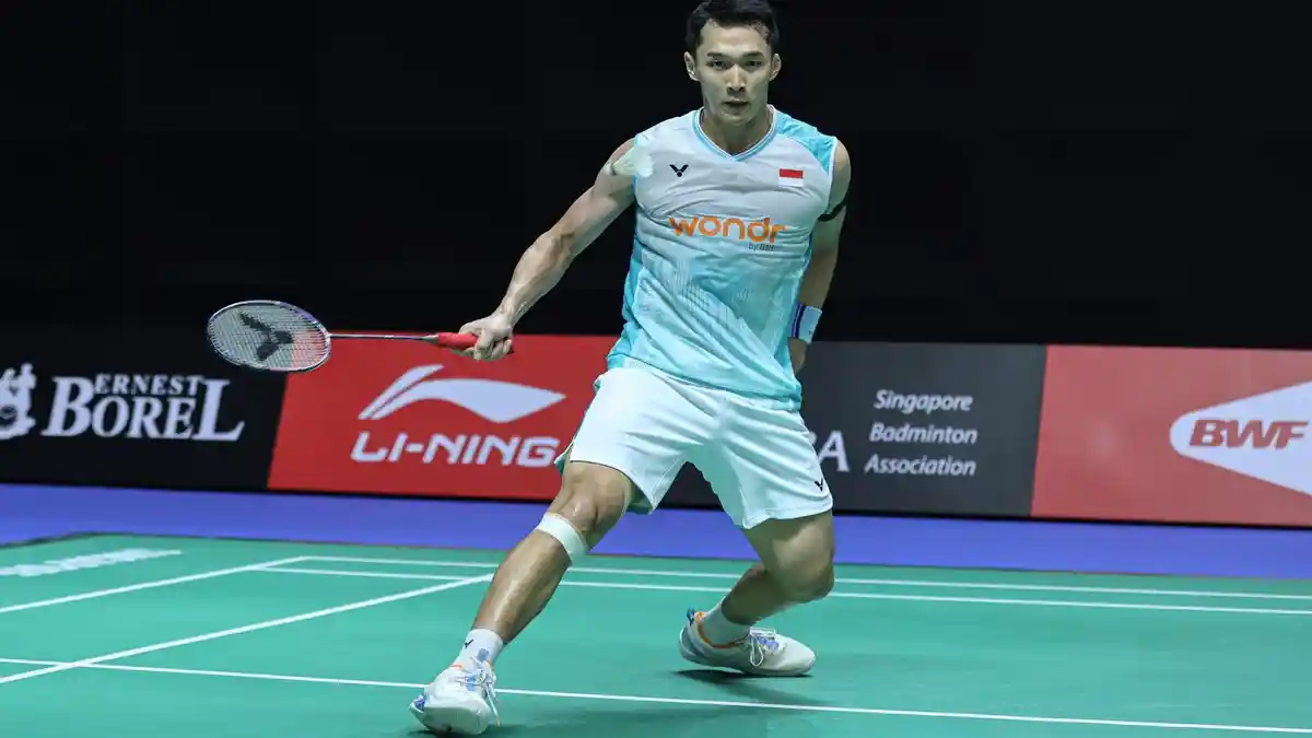 Jonatan Christie Kalah Dari Leong Jun Hao, Alasnnya Shuttlecock dan Angin Jadi Penyebab