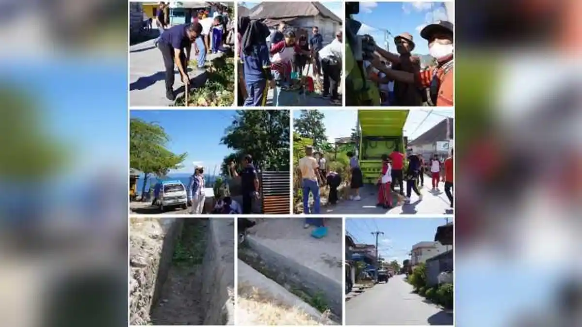 Sambut F1H2O, Pemkab Toba Gelar Aksi Gotong Royong