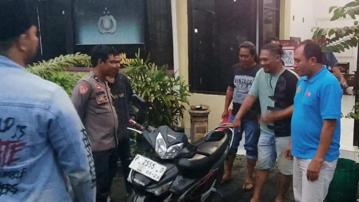 Curanmor di Situbondo Lolos dari Kejaran Polisi, tapi Motor Curian Berhasil Diamankan