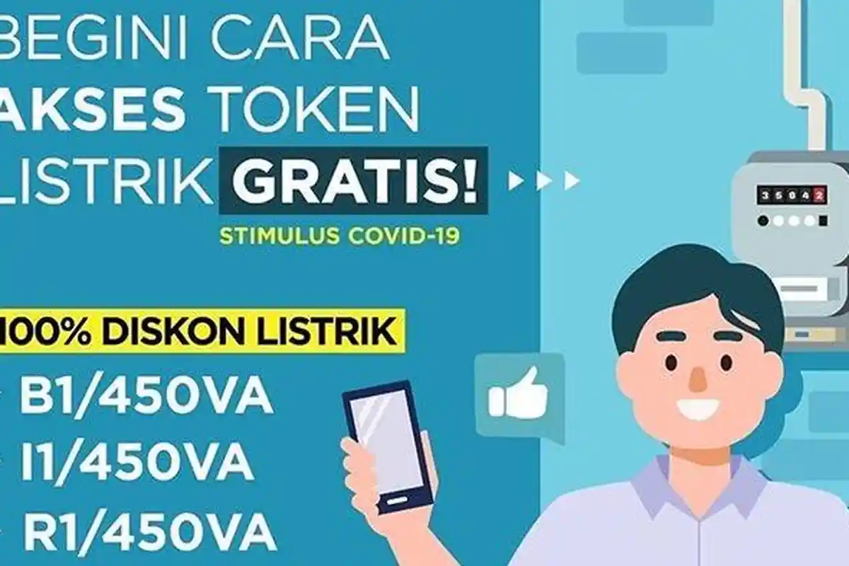 CARA Dapat Subsidi Token Listrik Gratis PLN Khusus Desember, Login www.pln.co.id, Ketik Angka 1