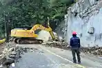 Penanganan Longsor di Jalur Nasional Trenggalek-Ponorogo Capai 45 Persen, BPBD Butuh Satu Hari Lagi