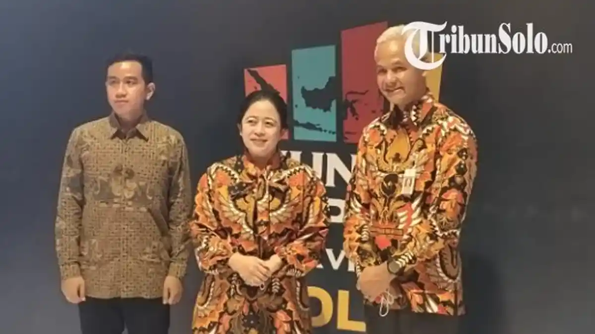 Terlihat Akrab dengan Ganjar saat di Solo, Puan Mengaku dari Dulu Mesra