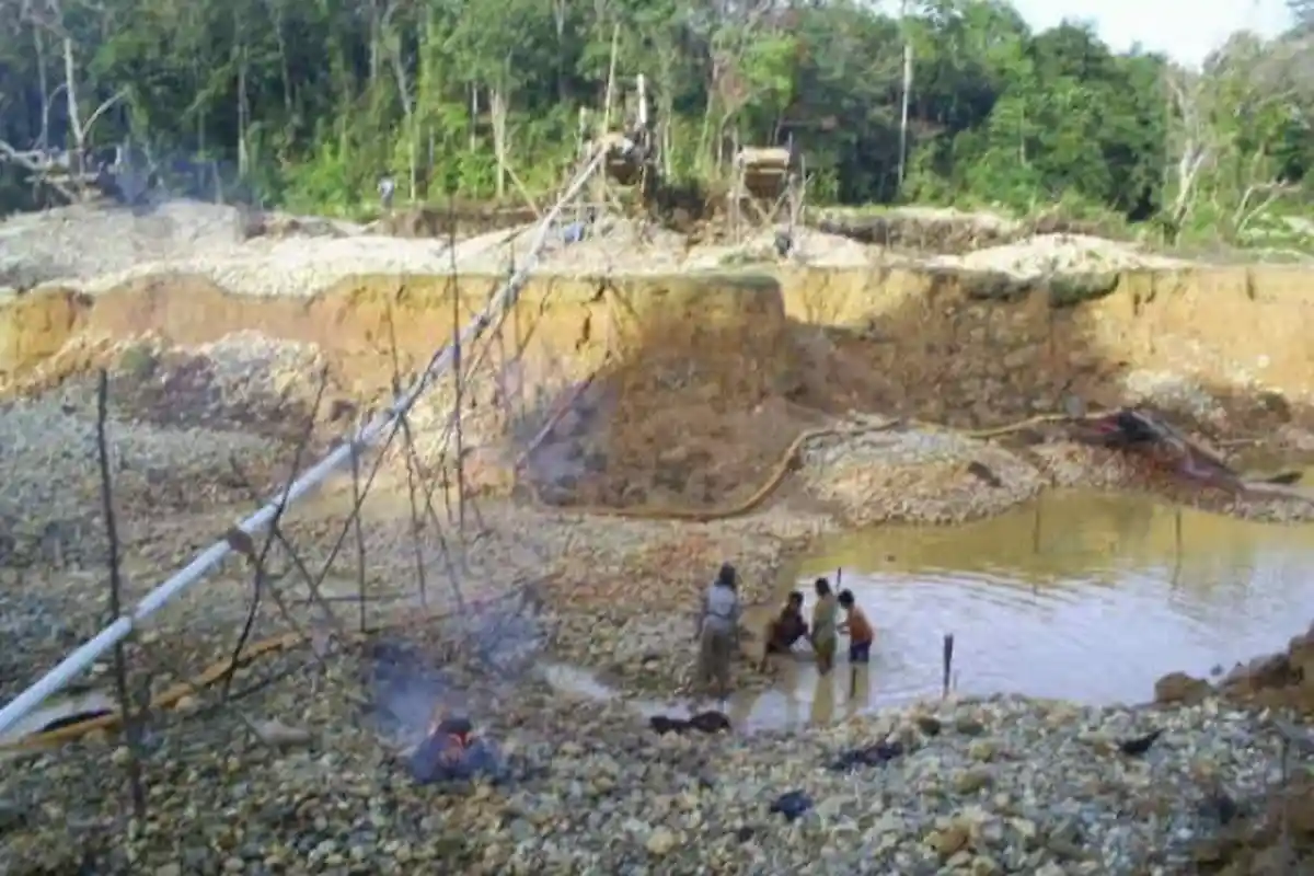 PETI Masih Ada di Sarolangun, Ini Dampak yang Terjadi Dari Penambangan Liar