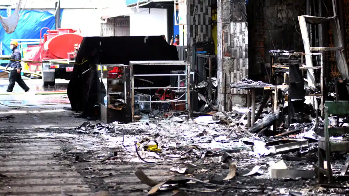 Labfor Polda Jatim Temukan Asal Api yang Membakar Malang Plaza